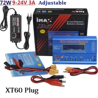iMAX B6 80W Battery Charger Lipo NiMh Li-ion Ni-Cd Digital RC IMAX B6 Lipro Balance Charger Discharger + 72W Adjustable Adapter