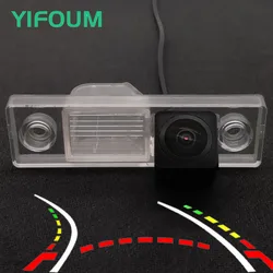 AHD Fisheye 12LED Dynamic Trajectory Car Rear View Camera For Chevrolet Aveo Lacetti Captiva Orlando Epica Cruze Takuma Lova HHR