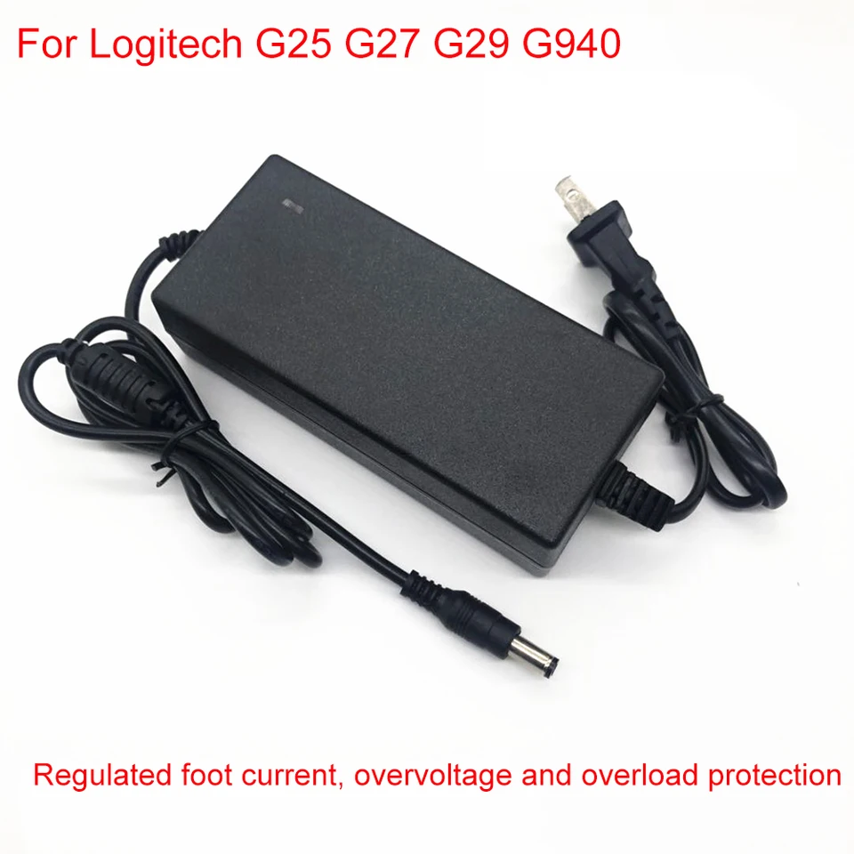24v dcアダプター,logitech g25 g27 g29 g940ステアリングホイール用
