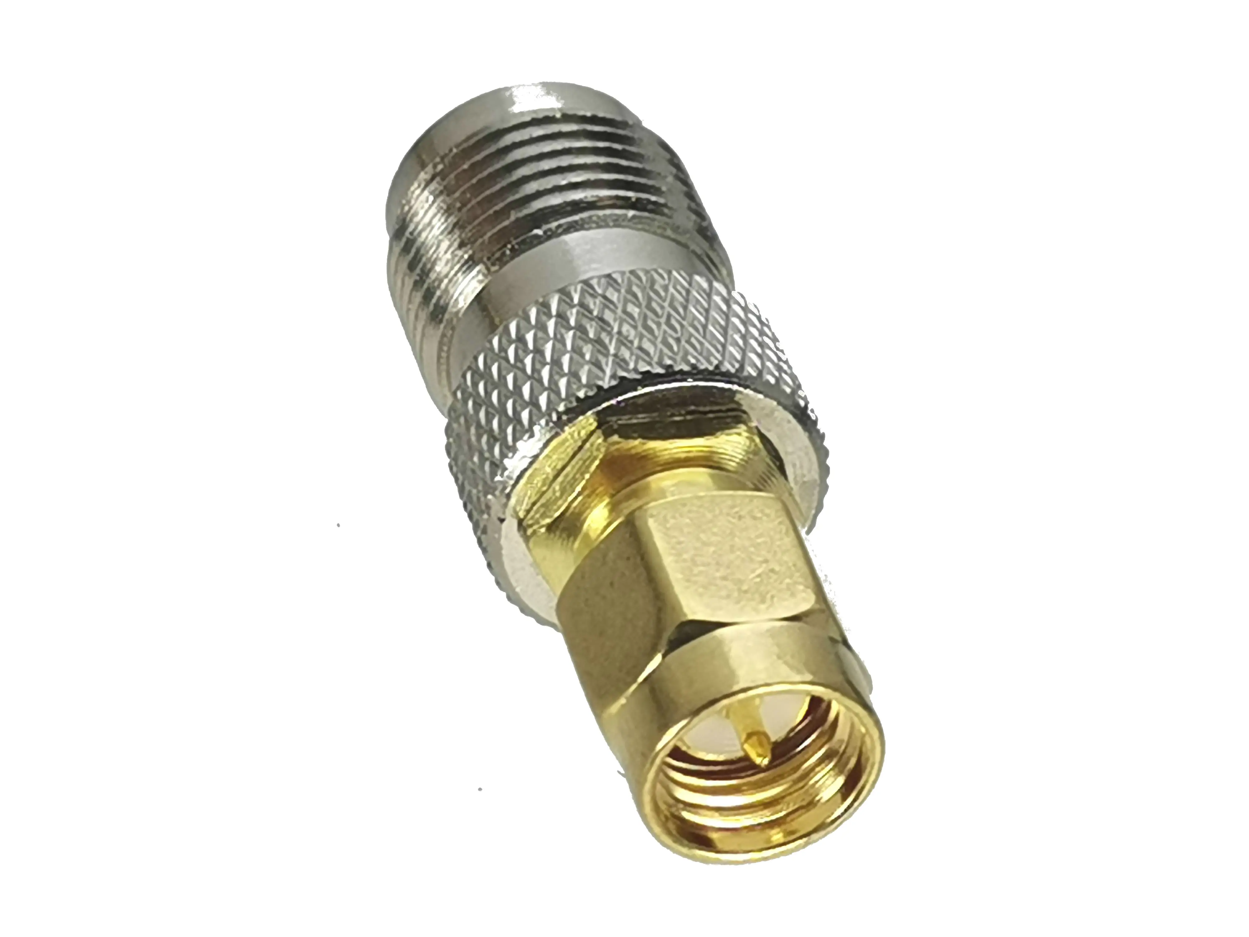 1Pcs SMA ชายปลั๊ก RP-TNC RPTNC หญิงปลั๊กอะแดปเตอร์ RF COAXIAL คุณภาพสูง