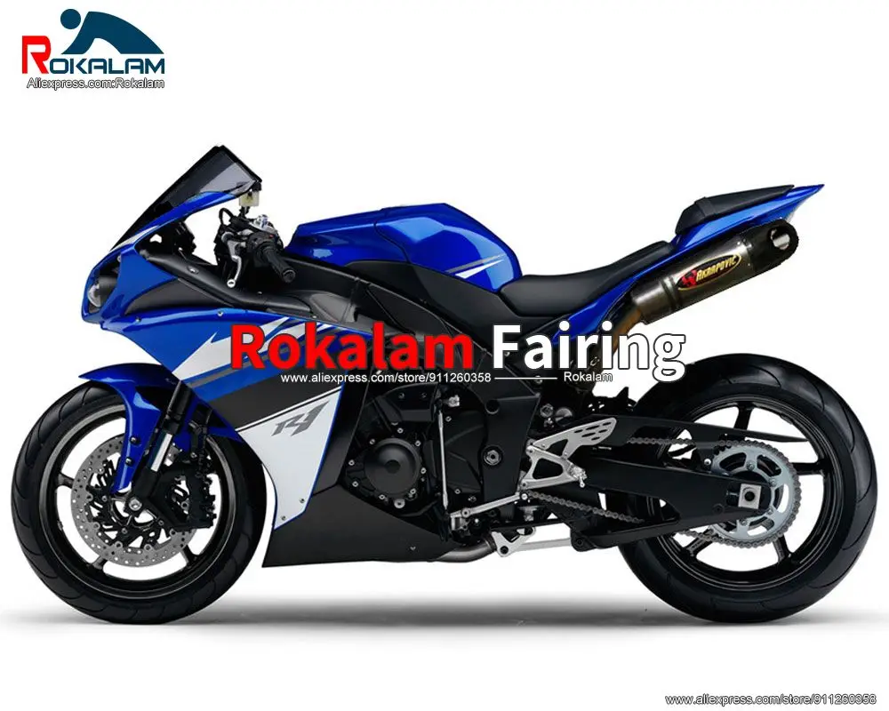 

Aftermarket Fairing For Yamaha YZF1000 2007 2008 R1 07 08 Blue Black White Sport Motorcycle Cowlings (Injection Molding)