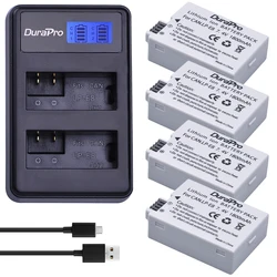 DuraPro-Batería de LP-E8 LPE8 de 1800mAh, cargador para Canon EOS 550D, 600D, 650D, 700D, Kiss X4, X5, X6i, X7i, Rebel T2i, T3i, T4i, T5i