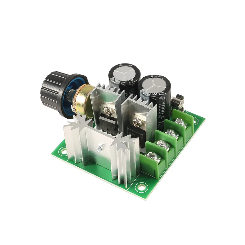 400W 10A PWM Regulator obrotów silnika DC moduł 12-40V regulowana moc Regulator gubernatorem wentylator