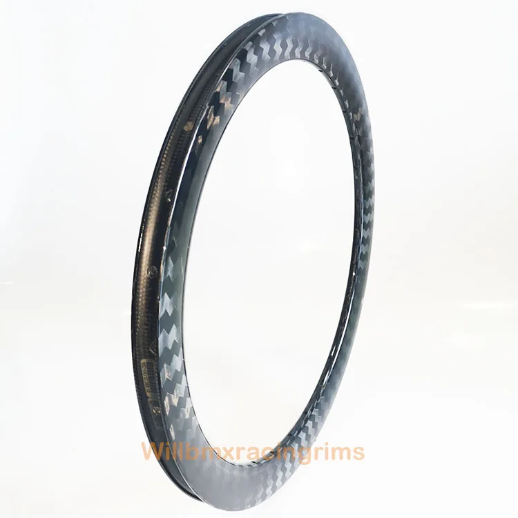 2020  Willbmx Newest 20inch 451 carbon bmx rims  38depth  23width  wheelset for bmx race for fold  bike passed EN Standard test