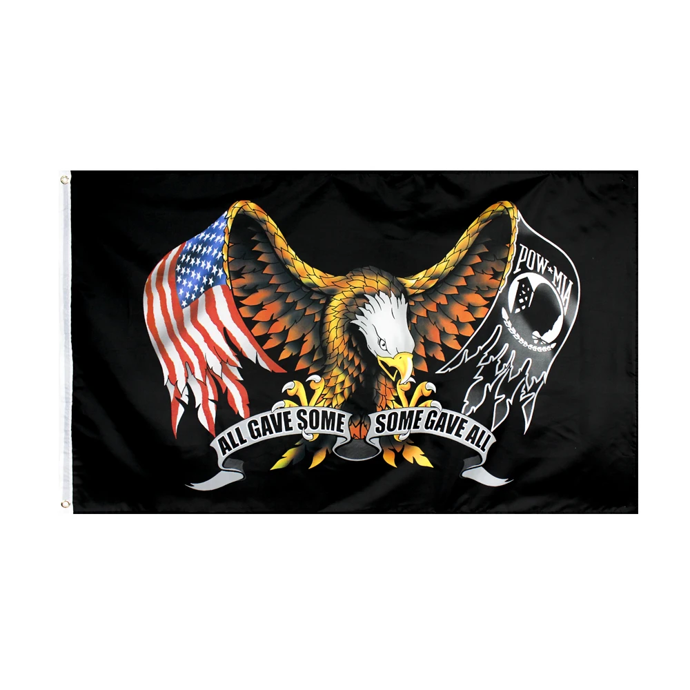 Xiangying 90x150cm POW MIA Eagle Flag