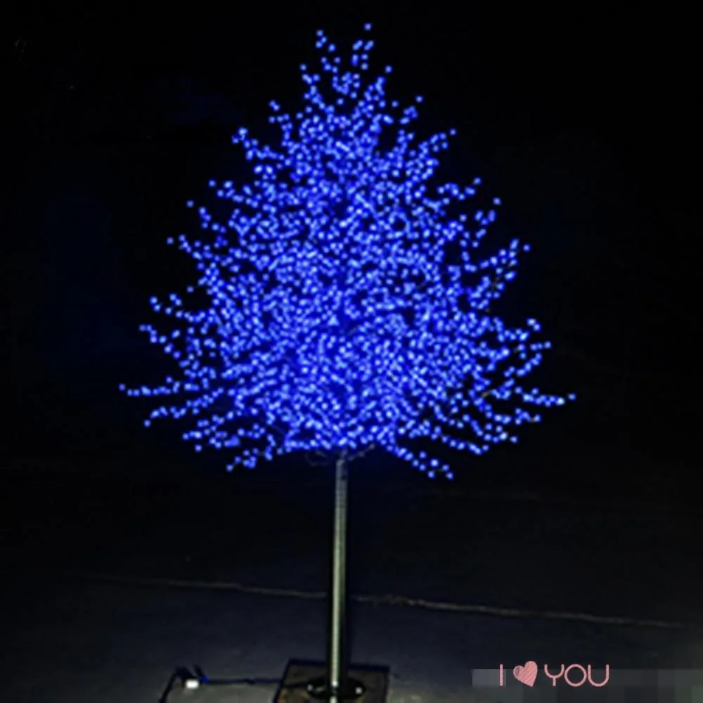 

LED Cherry Blossom Christmas Tree Lighting P65 Waterproof Garden Landscape Decoration Lamp For Wedding Party Christmas Supplies