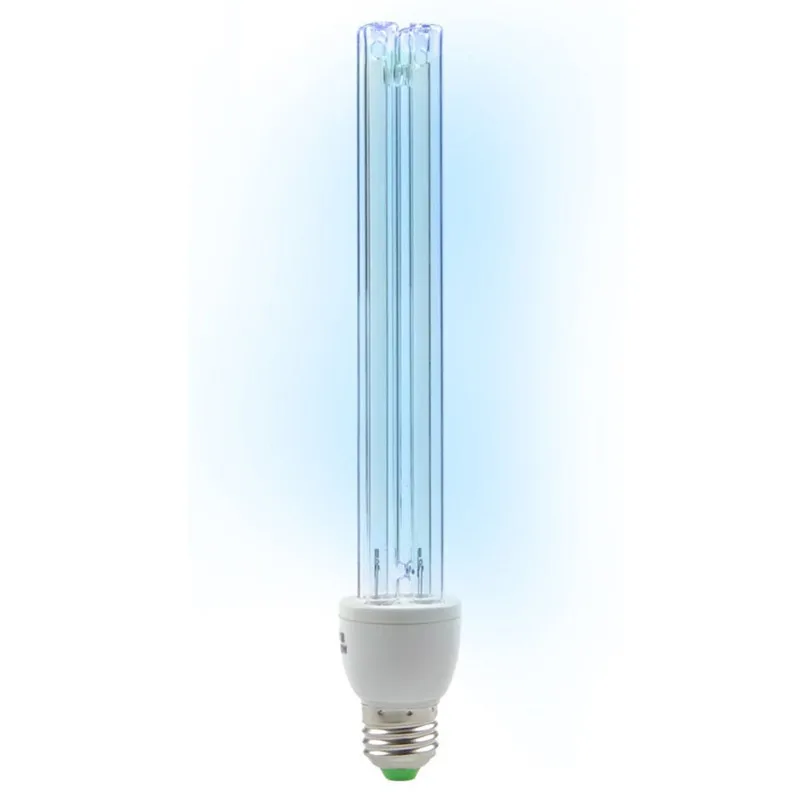 2PCS UV 오존 석 영 램프 20W 자외선 살균 조명 램프 홈 E27 Ultraviolets Terilization 램프 의료 Sterilizat