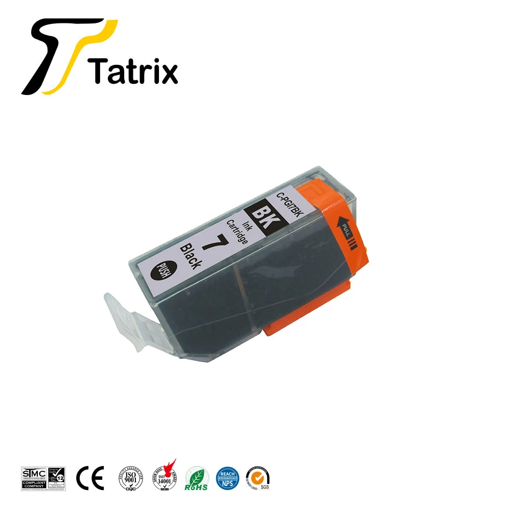 Tatrix PGI-7 PGI-9 PGI 7 9 PGI7 PGI9 Premium Color Compatible Ink Cartridge for Canon IX7000 MX7600 Pro9500 Printer