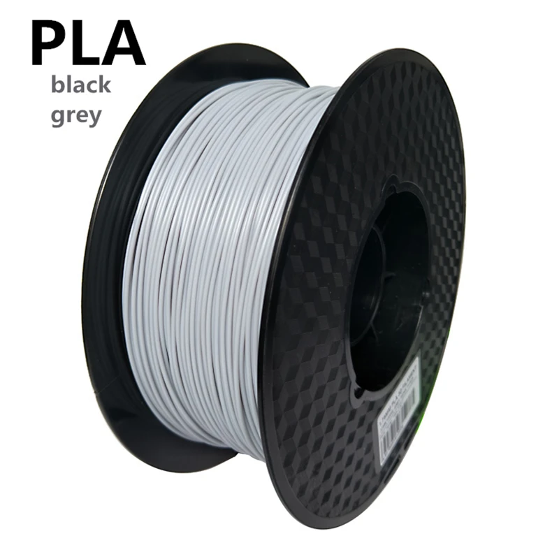 

3D printing filament PLA 1.75mm 1kg black light gray dark gray material wire plastic printer best sellers seller Consumables