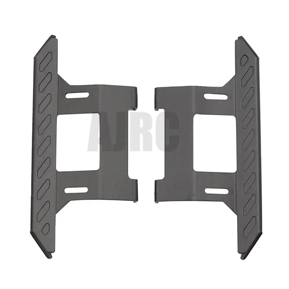 Tough Armor Side Plates Metal Pedals Slider for 1/10 RC Crawler Axial SCX10 RC4WD TF2 RGT 86100 Upgrade Parts