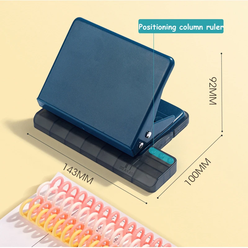 สีขาว KW-Trio Multi-Hole Puncher หลวม Punch 26หลุม B5เครื่องเขียนนักเรียน Binding 30หลุม a4ผูกแหวนเจาะรู