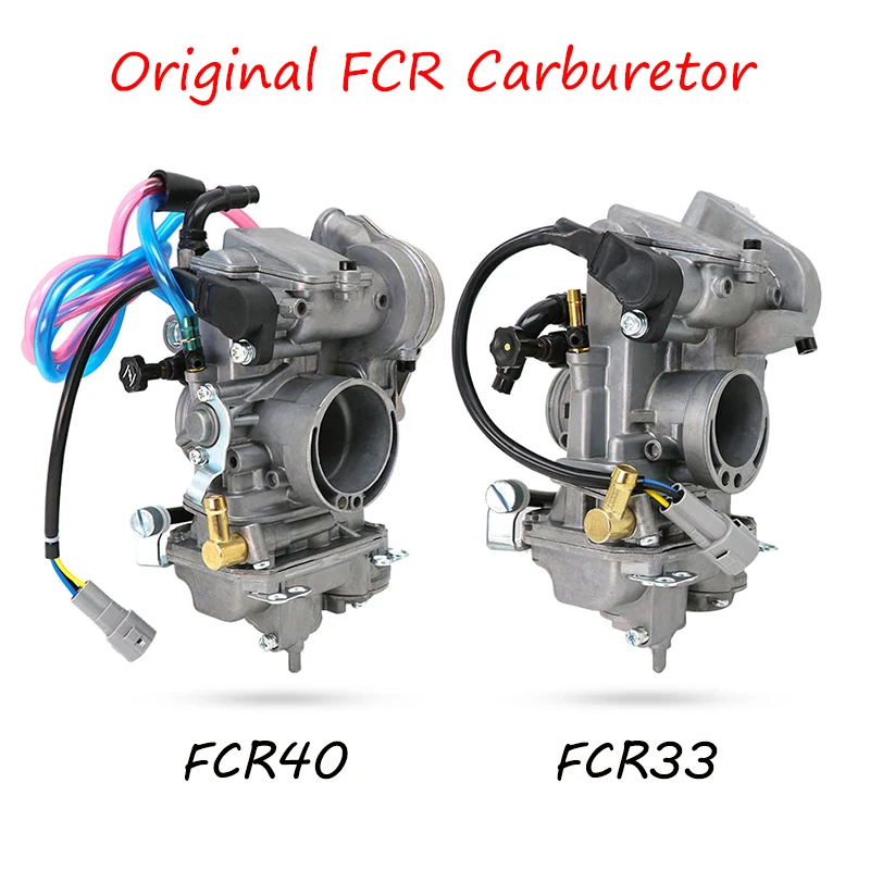 ZSDTRP FCR28 31 33 35 37 39 40 41mm Keihin FCR Carburetor FCR39 for CRF450/650 FS450 Husqvarna450 Racing Motor Add Power 30%