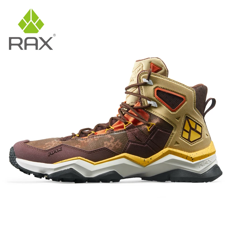 RAX Hiking Boots Men  Outdoor Sports Sneakers for Men Trekking Shoes Lightweight Breathable Multi-terrian Sports Shoes