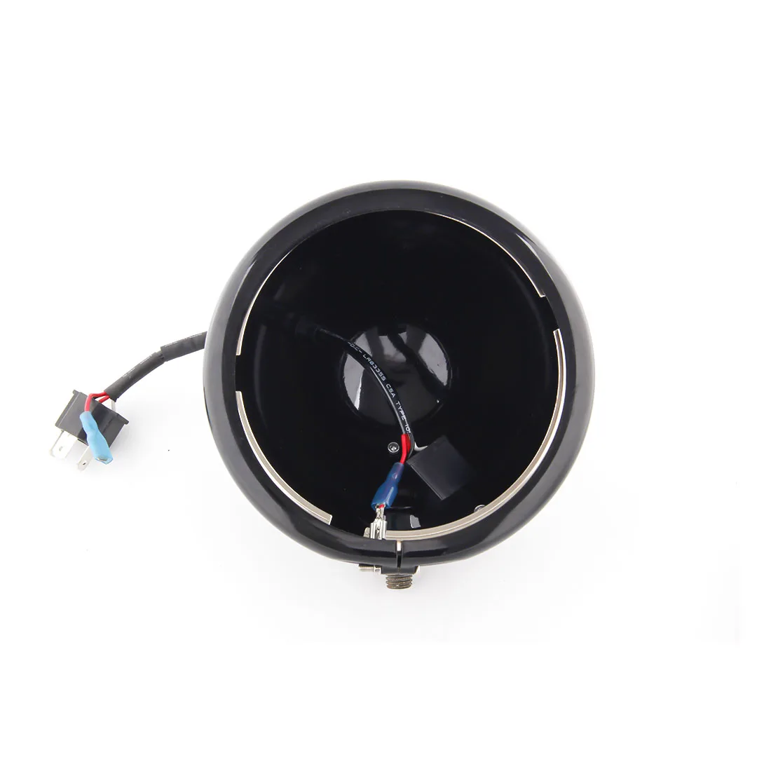 

5.75'' Led Moto Headlight Fog Lamp Bulb Auxiliary Lights Housing Ring Holder Cover Bucket Mount Bracket Motorcycle Parts