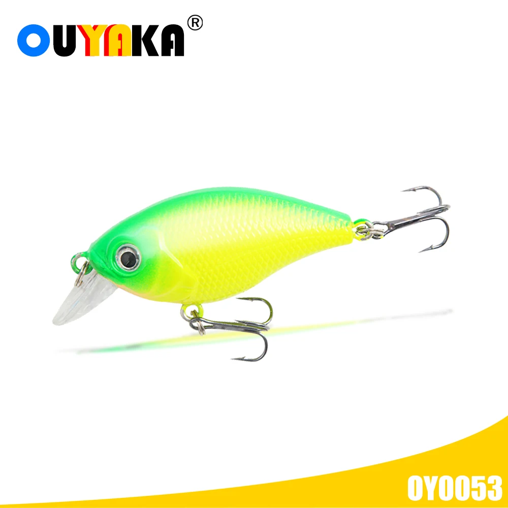 

Floating Fishing Equipment Lure Crankbait Isca Artificial Weight 6.8g 6cm Bait Topwater Wobblers Kit Pesca Articulos Pike Leurre