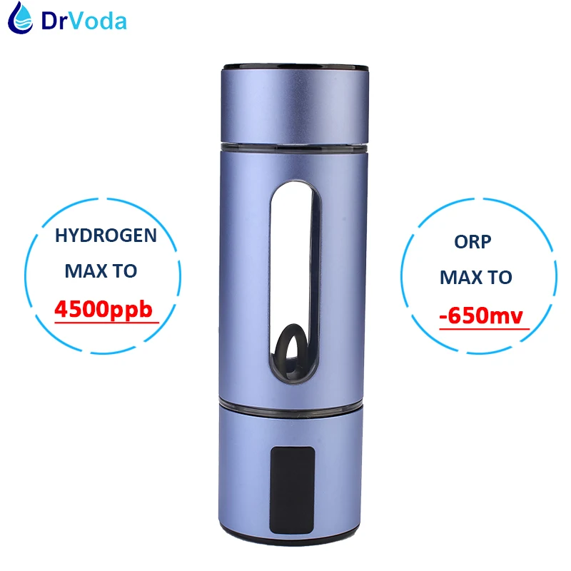 NEW 4500ppb Super High Rich Hydrogen Water Generator Bottle SPE/PEM Portable Hydrogen Flask H2 Cup  Quantum Tech Smart Display