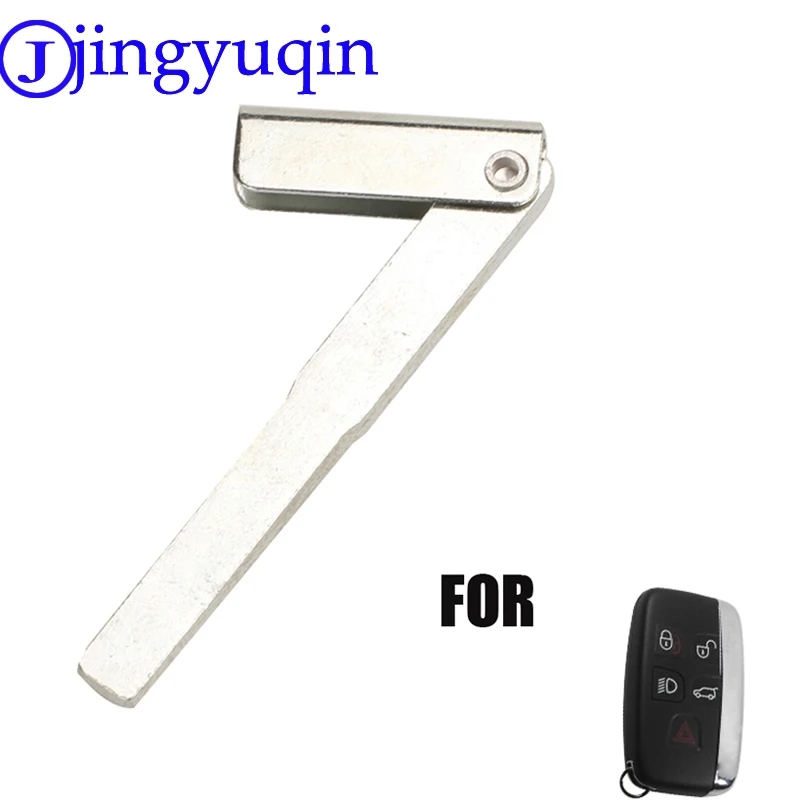 

jingyuqin Car Key Uncut Blank Blade For Land Rover Evoque Discovery 4 Rover Evoque For XE XFL et Jaguar Freelander