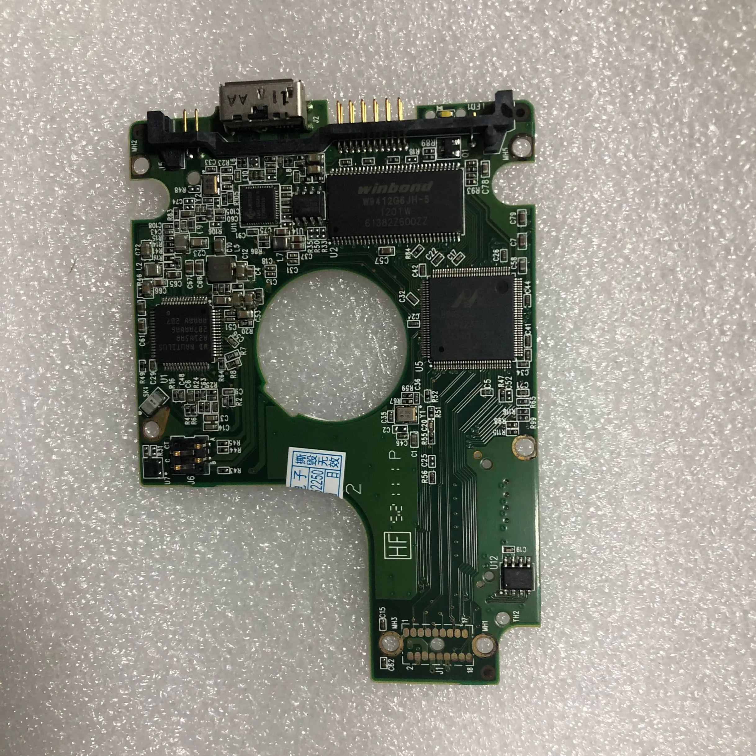 

1pcs/lote Good quality,USB laptop hard drive circuit board number: 2060-771801-002, REV A REV P1