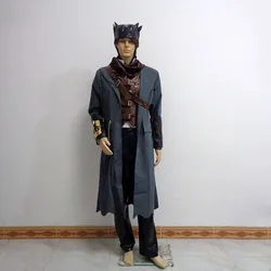 Bloodborne The First Hunter Gehrman Full Set Cosplay Costume Halloween Party Uniform Outfit Customize Any Size