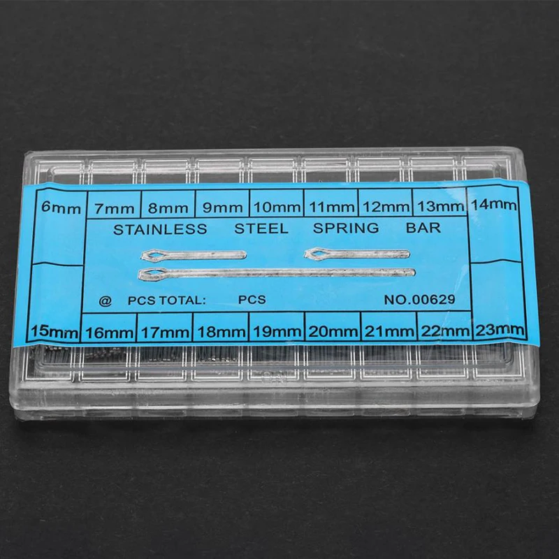 360pcs Watch Band Split Pins Stainless Steel Watch Bracelet Strap Link Pins Cotter Bar Assortment Watch Repair Tools