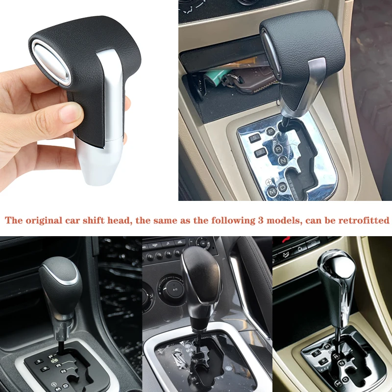 For Peugeot 308 207 206 307 407 407 408 607 2008 3008 RCZ gearbox handle automatic transmission car accessories Gear shift knob