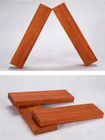 HQ T3 DIY Rectangle African Rosewood Timber Log Rare Wood Block Lumber Custom Made 3
