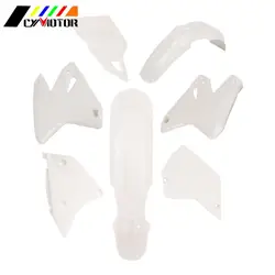 For Suzuki DRZ400 DRZ 400 DR400Z Off Road Pit Dirt Bike Motorcycle Plastic Kit Front Rear Fender Side Plates