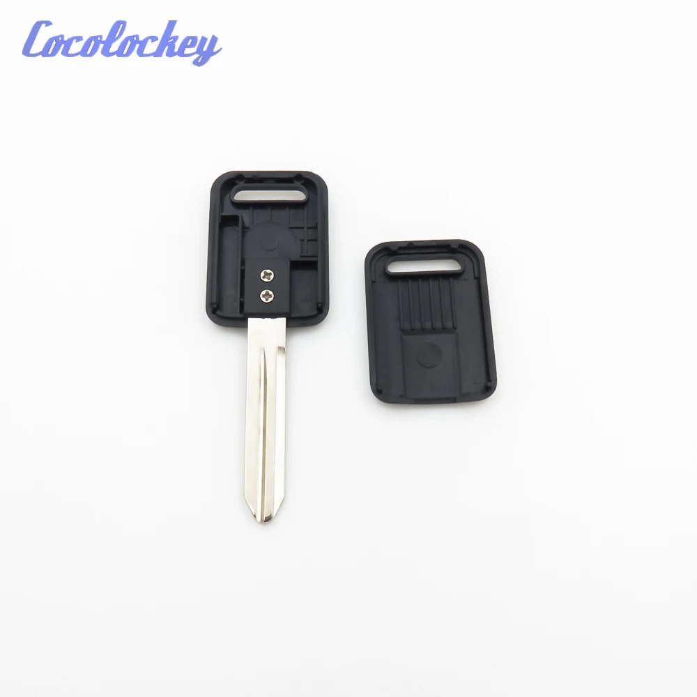 Cocolockey Replacement Transponder Chip Key Shell FOB Cover NO CHIP INSIDE for Nissan Car Key Blade NSN14 10pcs/lots No Logo