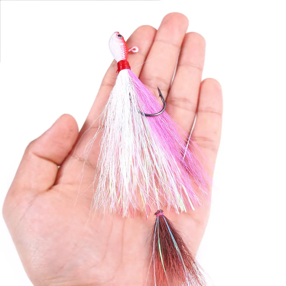 6 Stück 7g 10g 14g 21g 28g 42g 56g 85g Angelköder Jigkopf-Köder Wobbler Isca Künstliche Köder für Barsch Hecht Karpfen Angelausrüstung – Detail 8