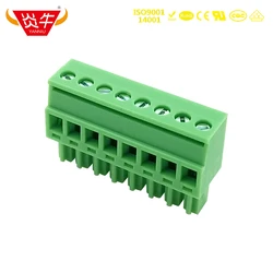 10Pcs 3.5mm 15EDGKA EC350R KF2EDGKA 3.5 2P ~ 12P PCB PLUG-IN TEMINAL BLOCKS MCVR 1,5/ 2-ST-3,5  PHOENIX CONTACT DEGSON YANNIU