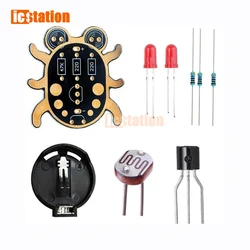 Weevil Eye Electronic Diy Kit Beginner Learn To Solder Fun Kit Handmade Gift Fit for Student Experiment Parent-Child Interaction