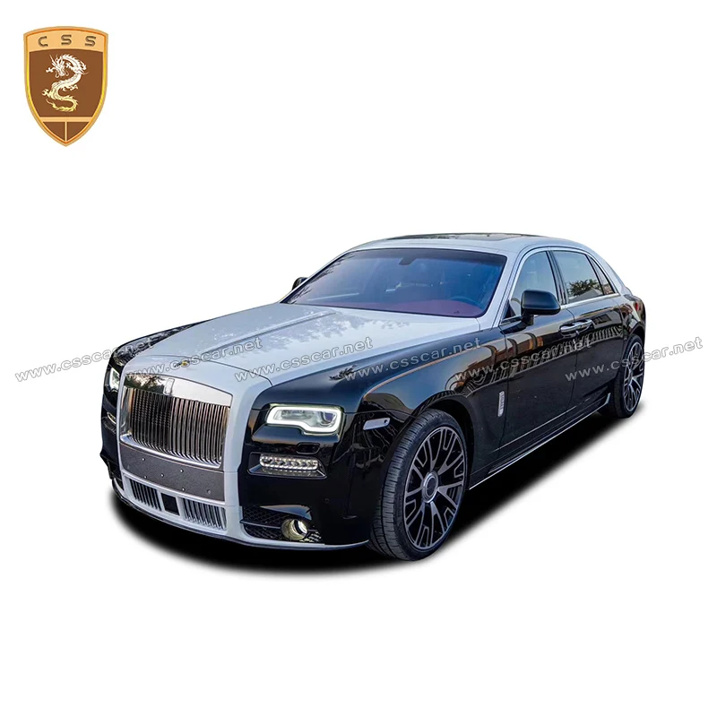 Car Carbon Fiber FRP  Body Kits Front Rear Bumper Side Skirts For Rolls Royce Ghost 2010- refit body kit