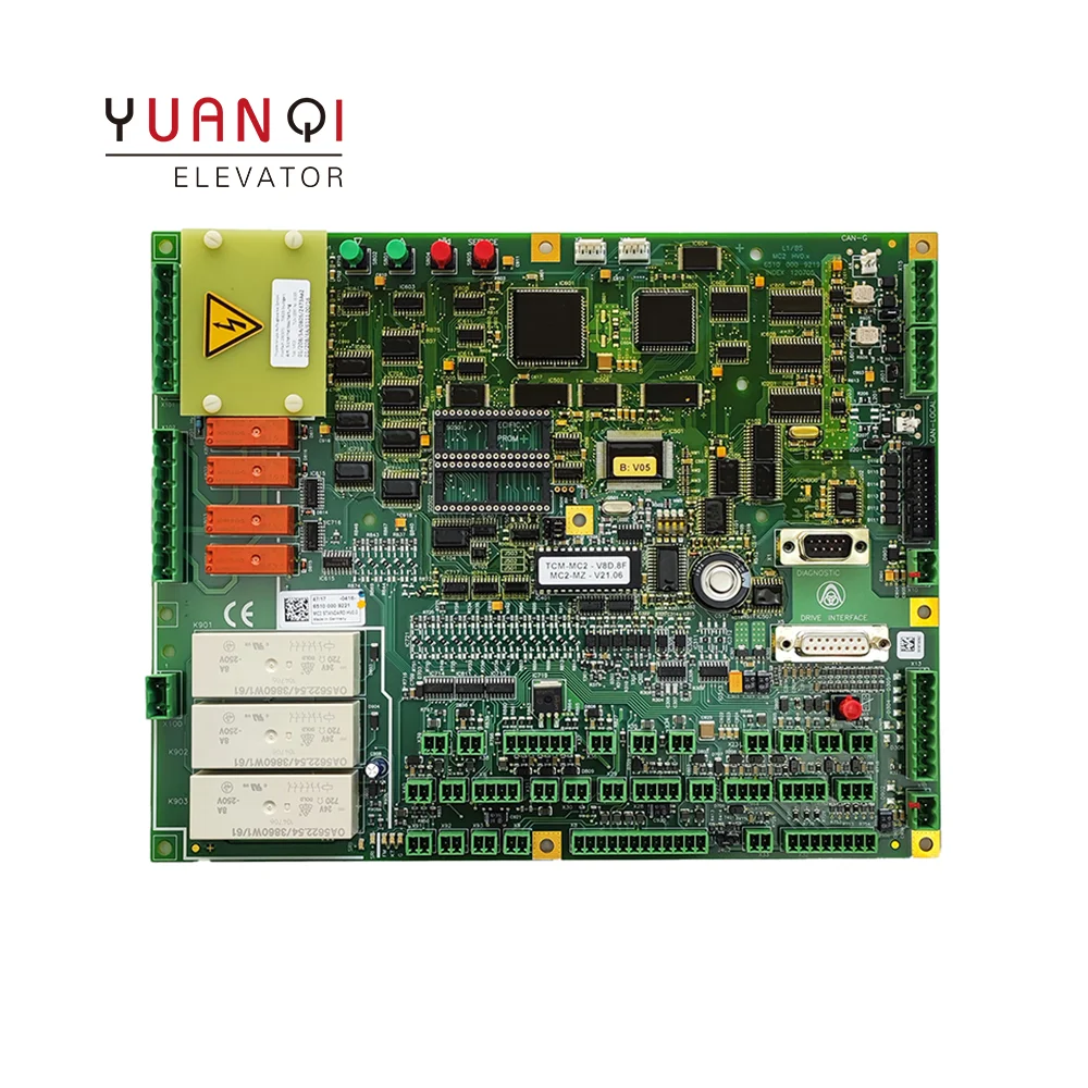 Thy ** en Lift pezzi di ricambio manutenzione dell'elevatore scheda madre dell'armadio di controllo dell'elevatore scheda PCB principale TCM-MC2 - V8D.8F MC2-MZ - V21.06