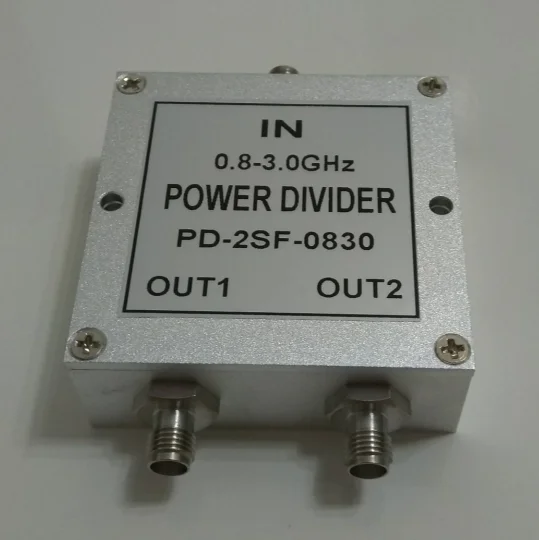 

0.8-3g, test level power divider, 800-3000m, SMA 1:2