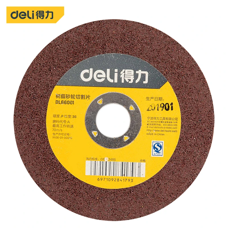 deli 100mm Metal Cutting Wheel Resin Cutting Angle Grinder Disc Ultrathin for Metal Iron Stainles Steel Grinding Blade Cutter