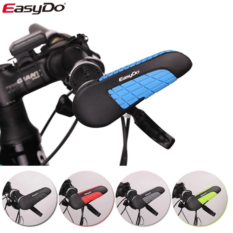 EasyDo Bicycle Bar End Bike Grip Ergonomic Parent Design Durable Comfortable Anti-slip Suitable for MTB Bike Bicycle Bar End