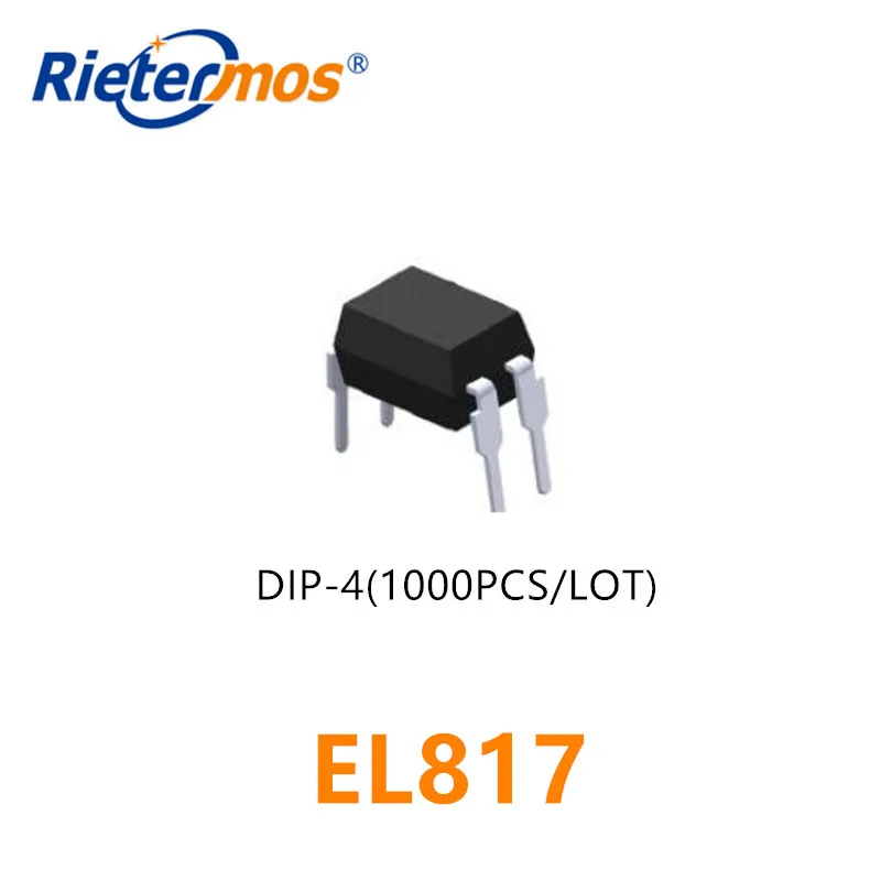 1000 قطعة EL817 EL817A EL817B EL817C EL817D 817 DIP4 الأصلي