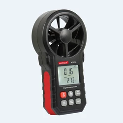 WT87A Portable Digital Anemometer Thermometer Real-time Anemometro Wind Speed Air Velocity Temp Gauge Meter Wind Cold Indicator