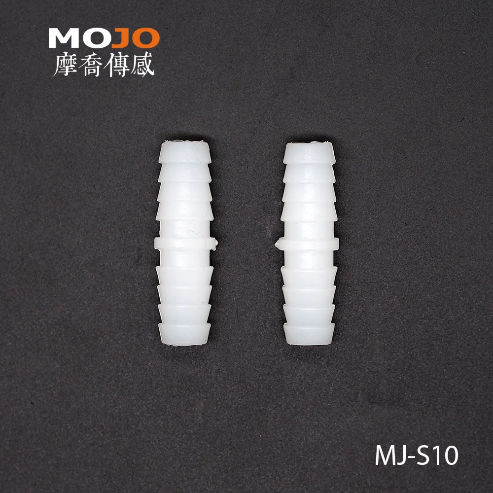 2025 ¡Envío gratis! MJ-S10 Conectores de instalación de agua de púas de tipo recto, conector de 10mm de diámetro, 10 unids/lote