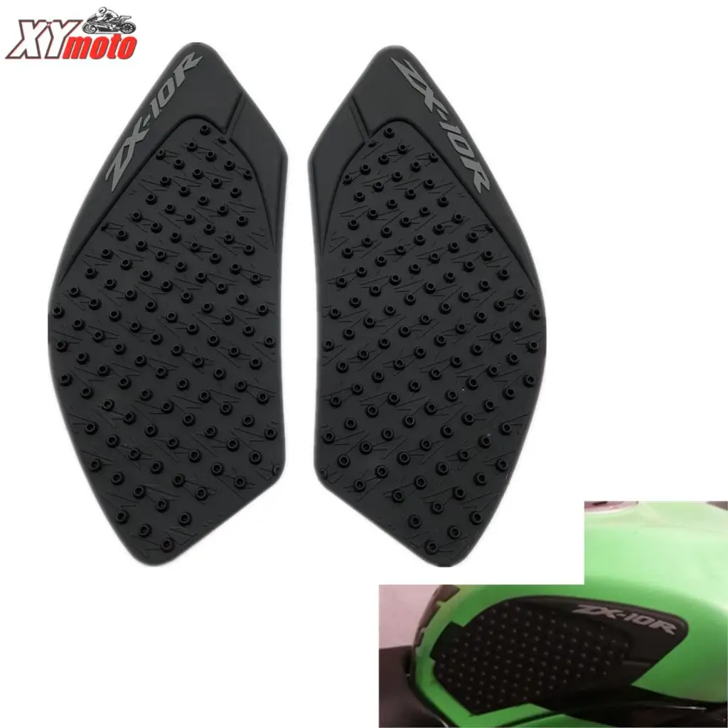 

Motorcycle Tank Pad Sticker For Kawasaki ZX10R 2008-2010 Side Gas Knee Grips Traction 3M Decal ZX-10R 08-10 Anti slip Protector