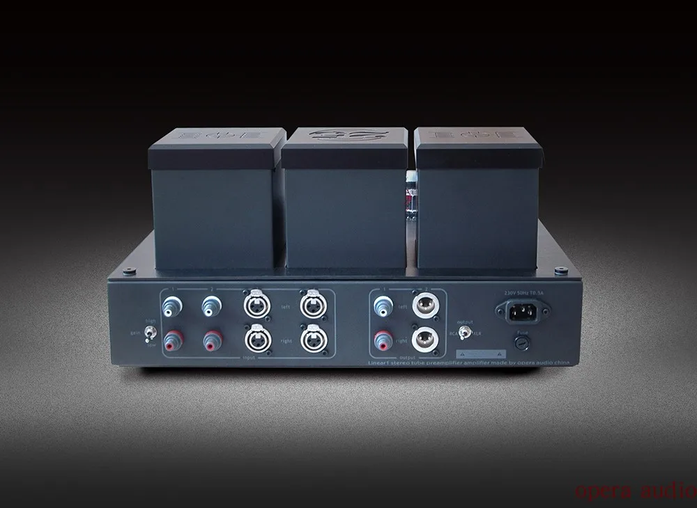 أوبر أوبرا Linear1 25th الذكرى أنبوب Preamp Hifi مكبر للصوت أنبوب الصوت مُضخّم صوت HIFI