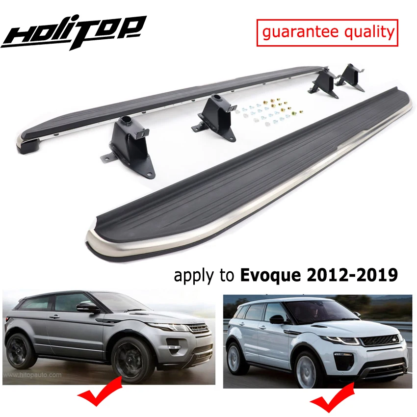 OE model running board side step side bar for Land Rover Range Rover Evoque 2011-2019,ISO9001 quality,aluminum alloy,not rust