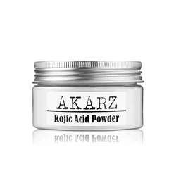 AKARZ pure 99.9% Kojic Acid 25g anti freckle treatment removal spot skin Whitening Stability lightening Stability fade freckle
