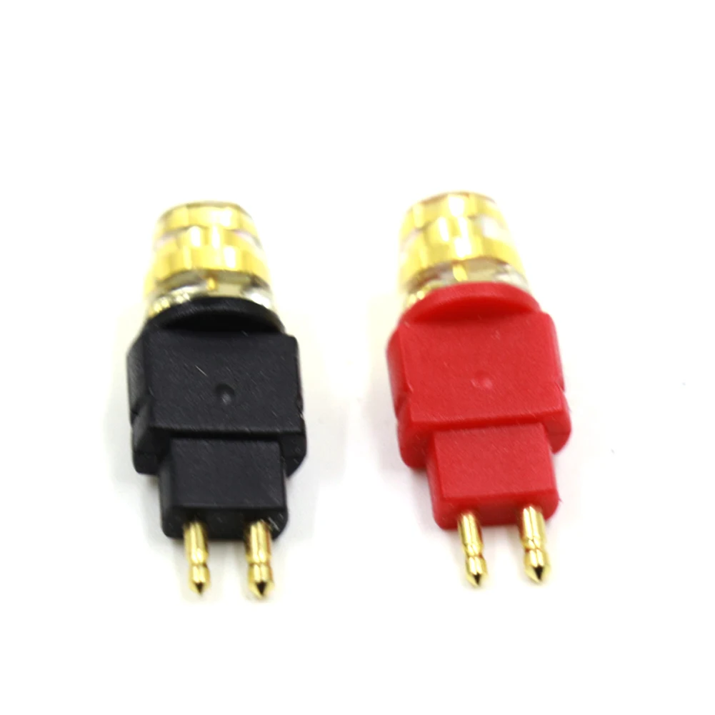 Spina per cuffie placcata in oro per HD525 HD545 HD565 HD650 HD600 HD580 adattatore convertitore maschio a MMCX/0.78mm femmina