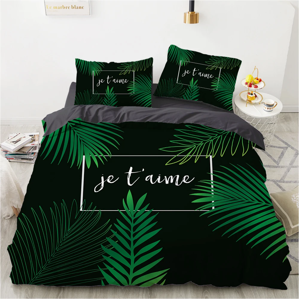 Bedding set King Queen Euro Duvet cover set pillow case Bed linens Quilt cover euro 220x240 240x260 Nordic simple pricks