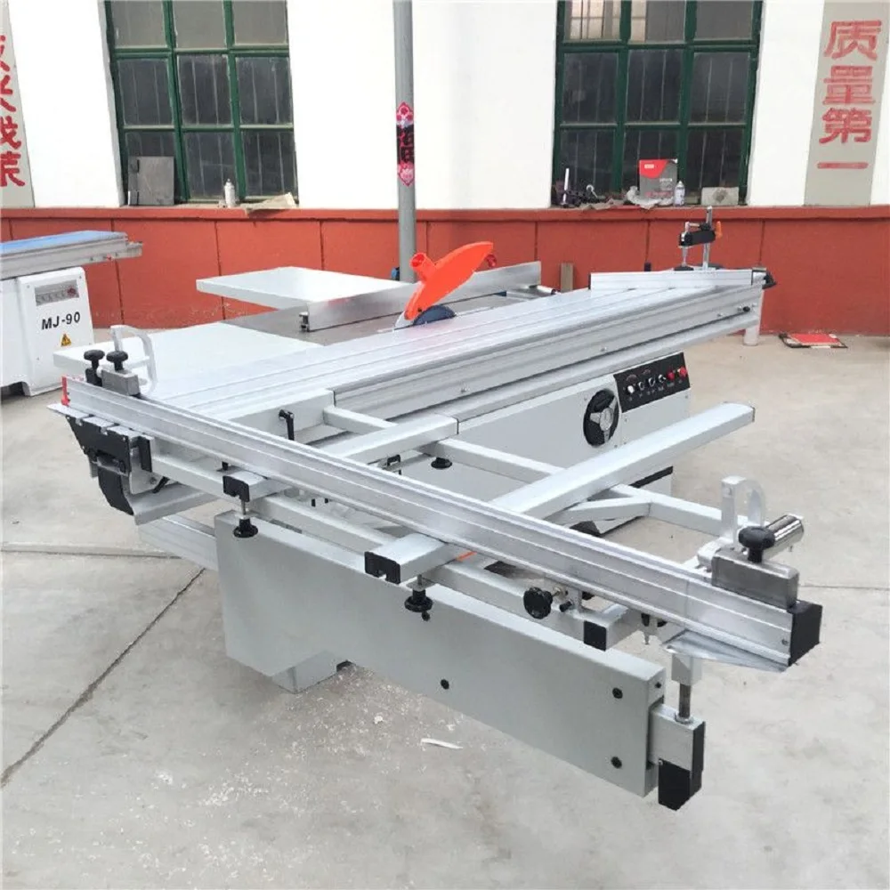 

Strong Structure Sliding Table Saw ForWood/MDF Panel Saw F45C With Two Blades For DIY/Small Business Table Saw