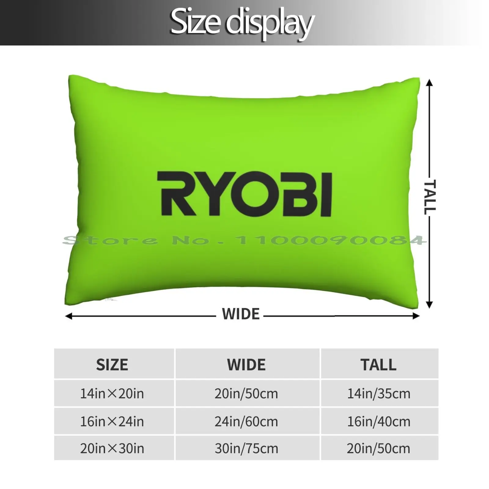 Power Tools-Ryobi Logo Pillow Case 20x30 50*75 Sofa Bedroom Ukiyoe Ocean Japanese Art Style Vivid Whale The Strokes Delicate