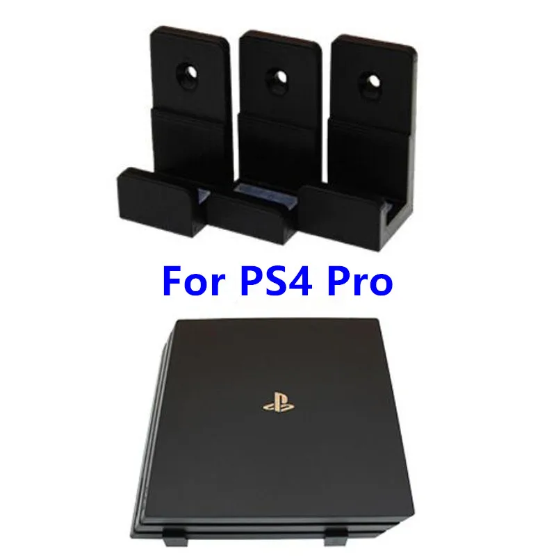 Soporte de montaje en pared para Playstation 4, Base de refrigeración para consola PS4 Pro Slim, 2 unidades