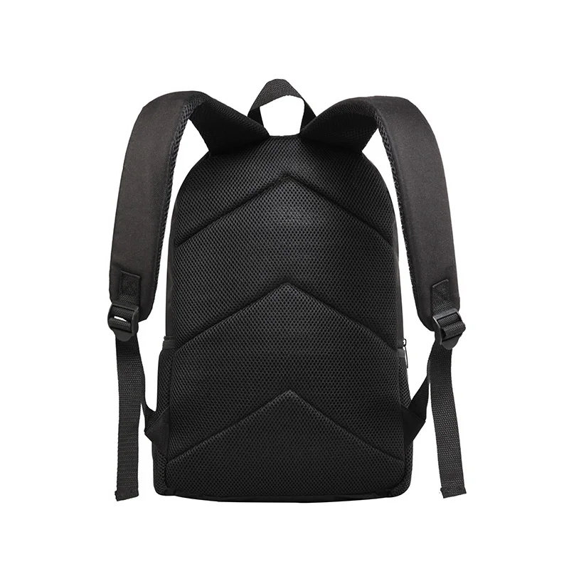 Injers mochila escolar com estampa de idioma, bolsa para escola para crianças homens e mulheres, mochila escolar casual para viagem