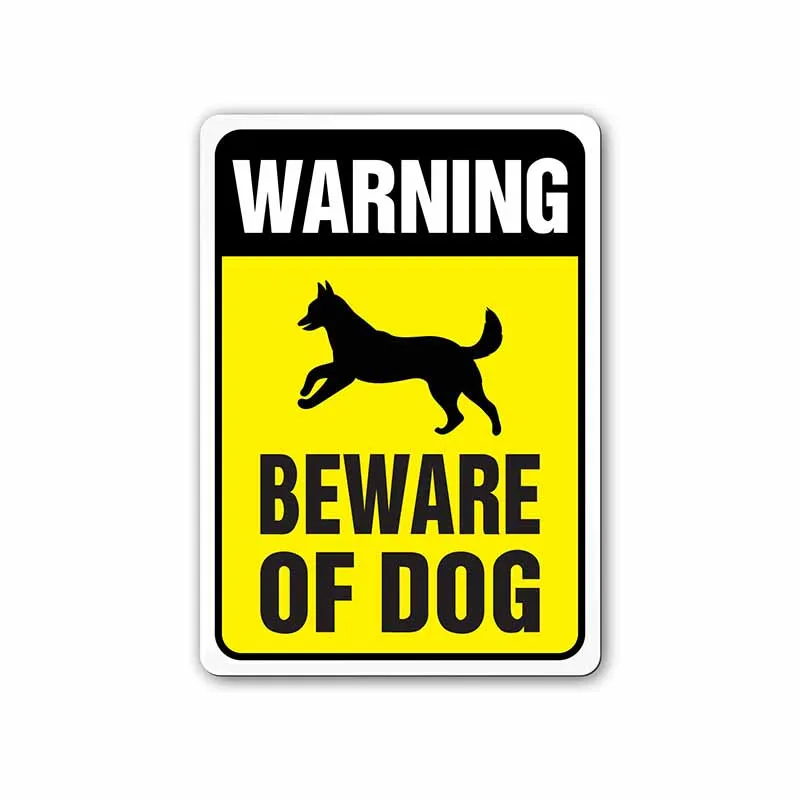 20*30cm 1 Piece of Warning Protection Pitbull Pitbull Dog Beware of Dog Logo Sticker PVC Car Shape for Renault Stickers